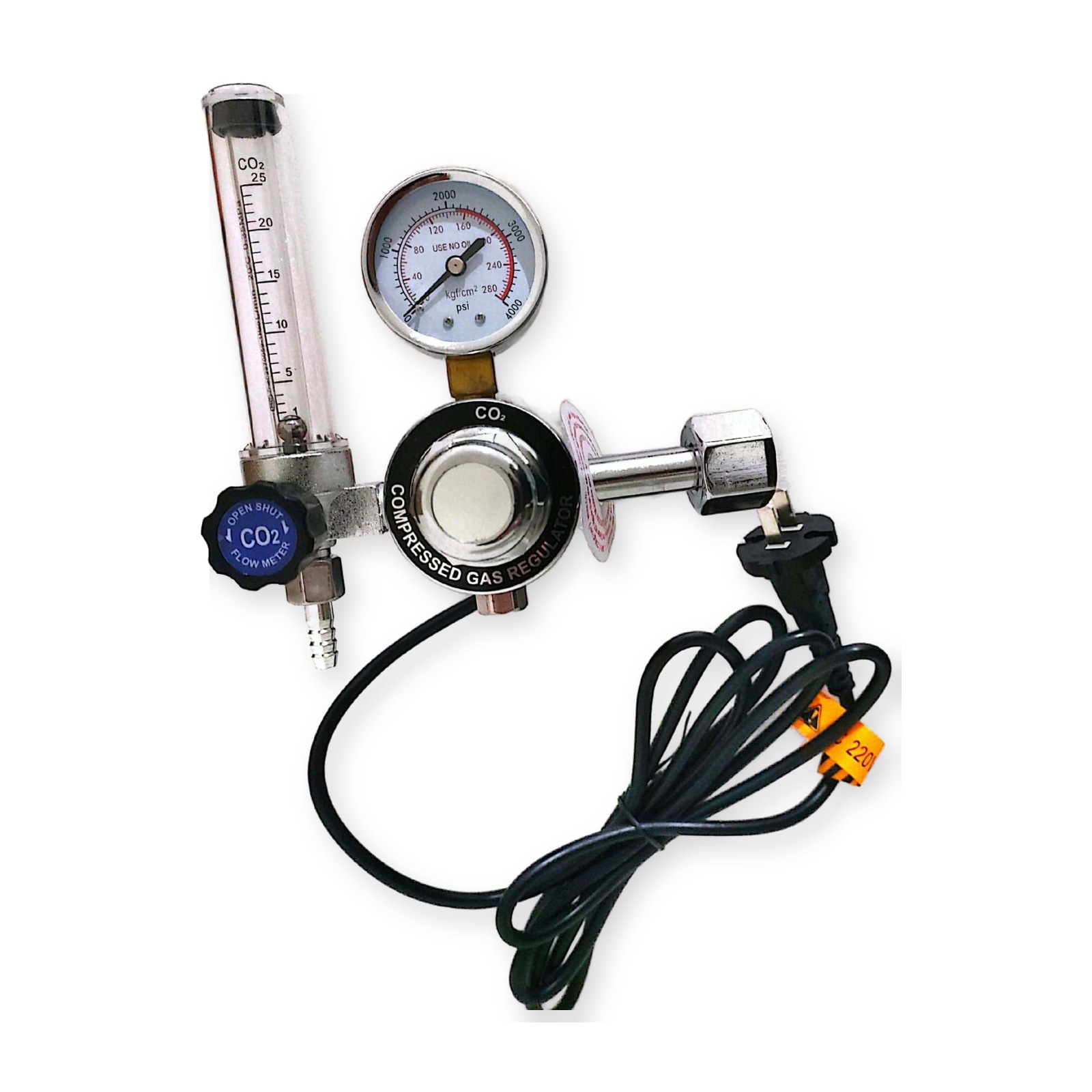 CO₂ Regulator with Heater