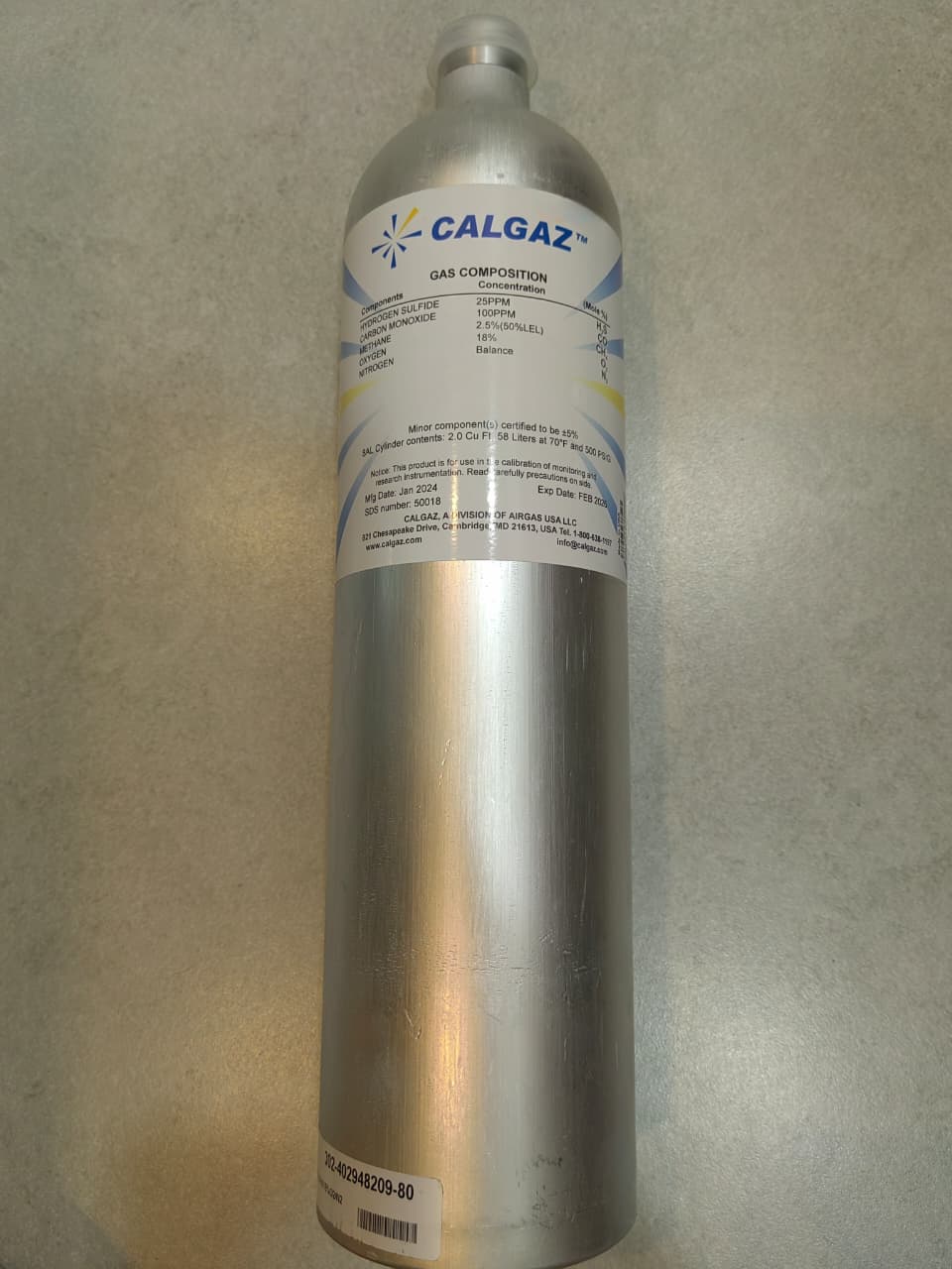 Calibration Gas