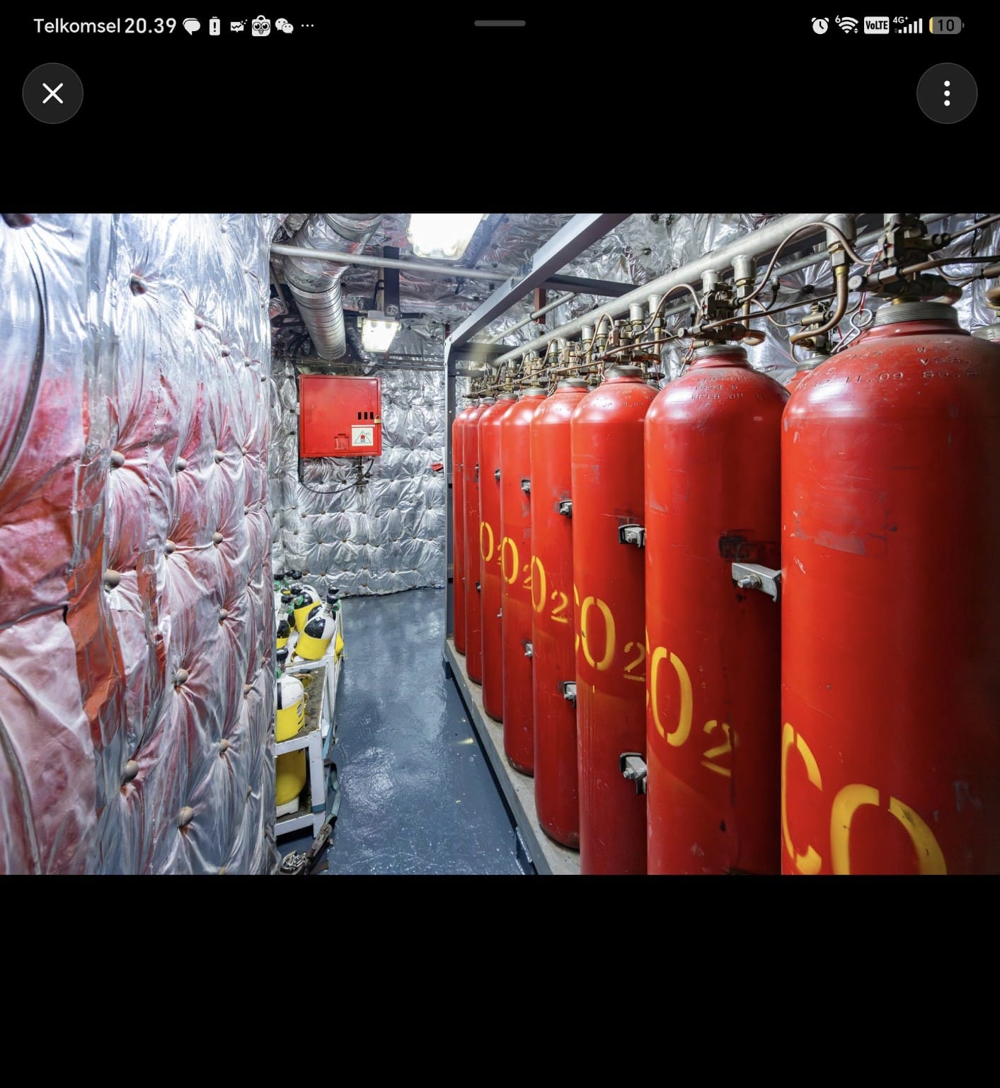Fire Extinguishers gas cylinders