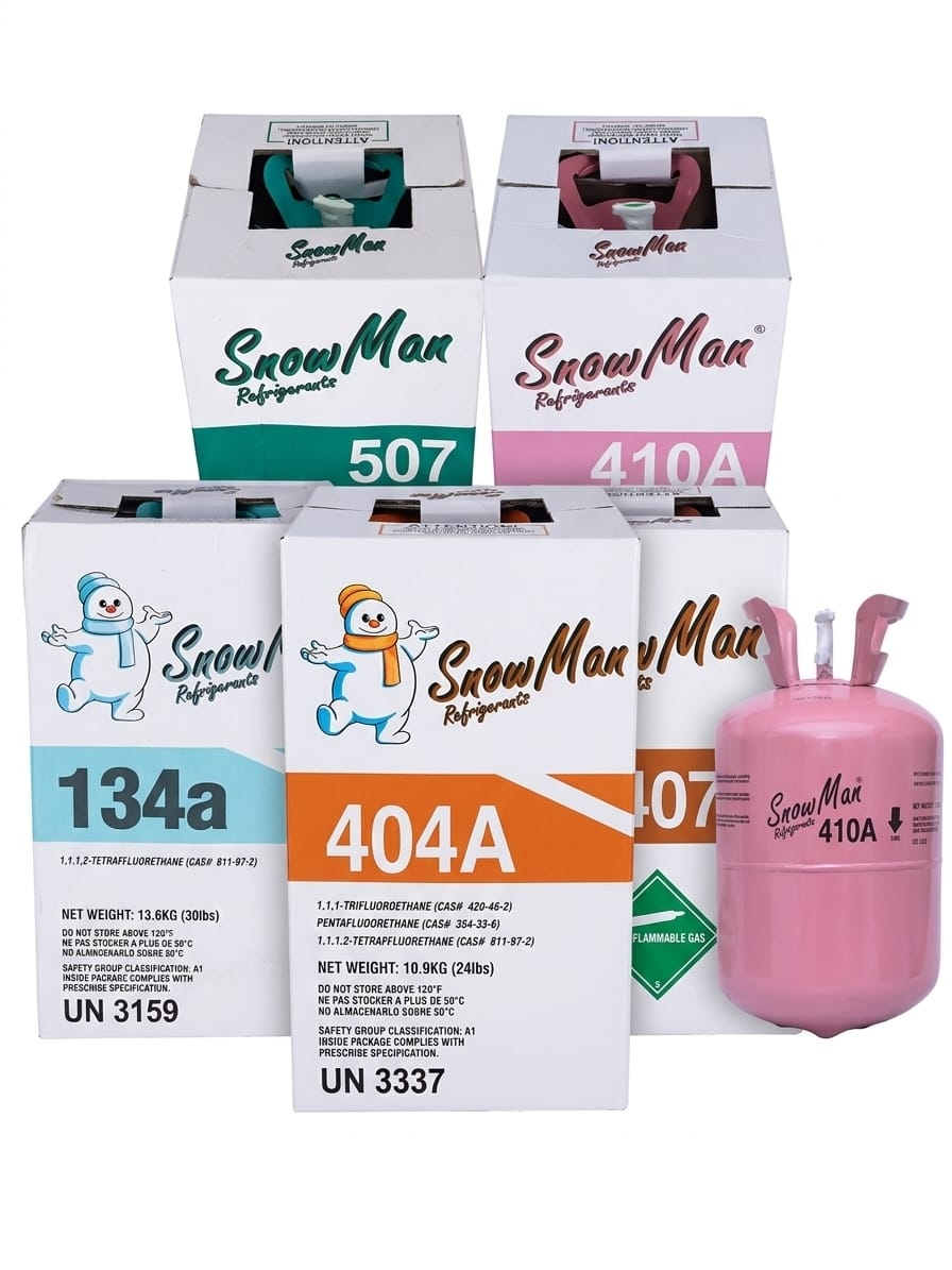 Refrigeration Gases gas cylinders
