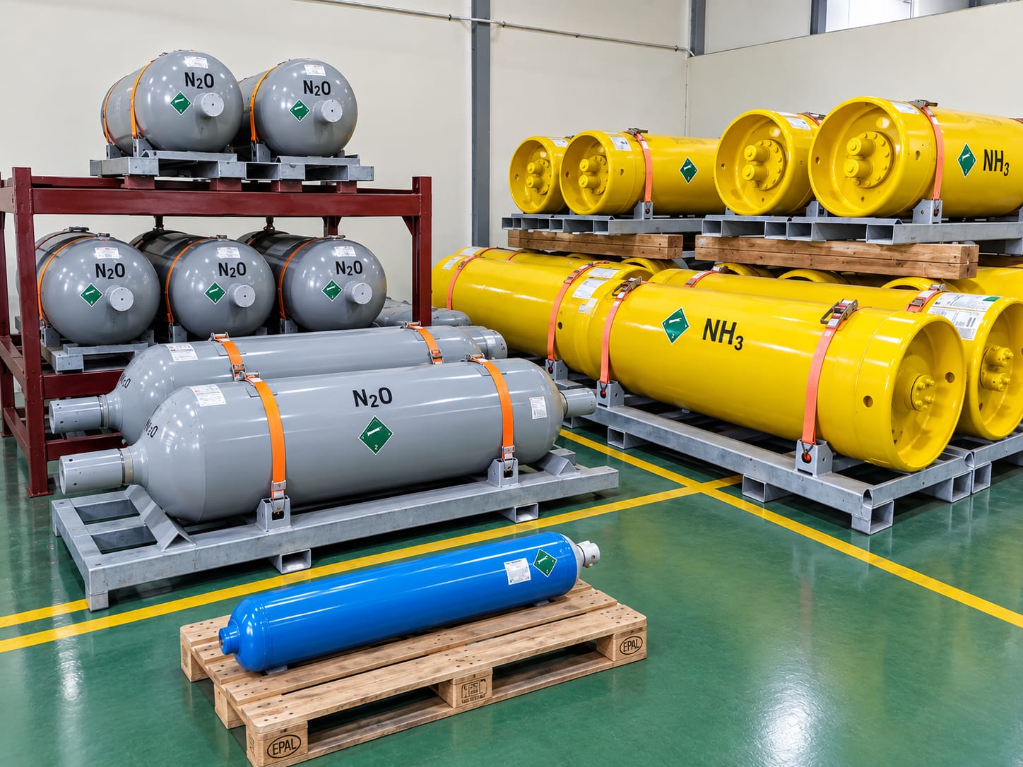 High Purity Gas gas cylinders