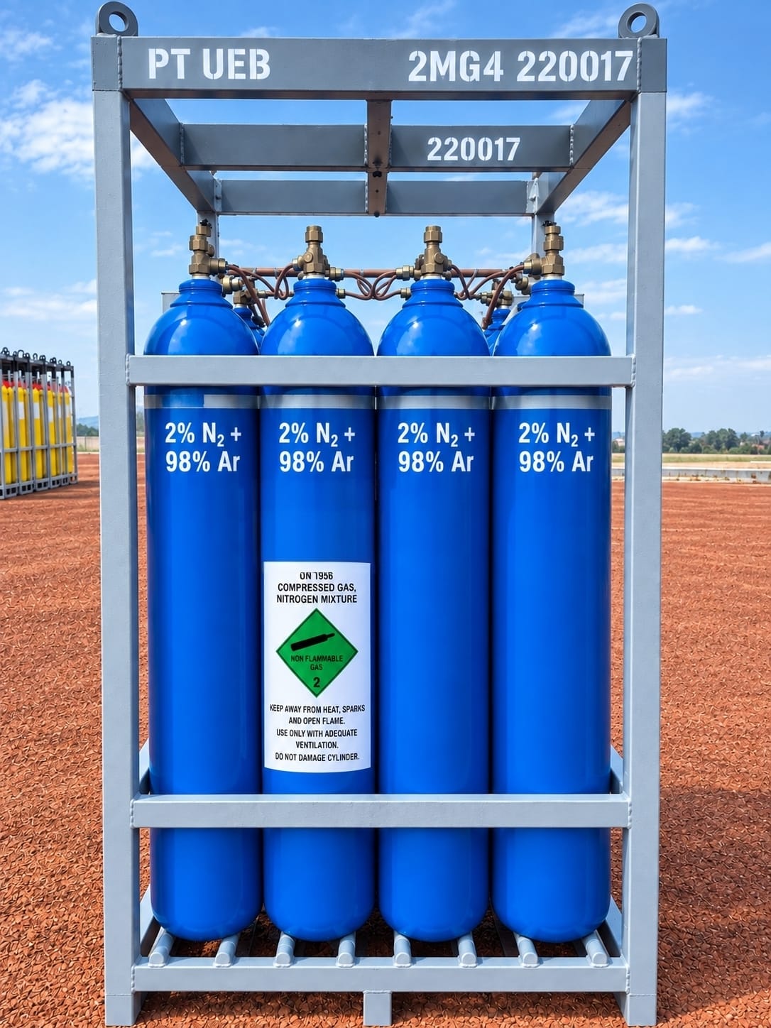 Mixture Gases gas cylinders
