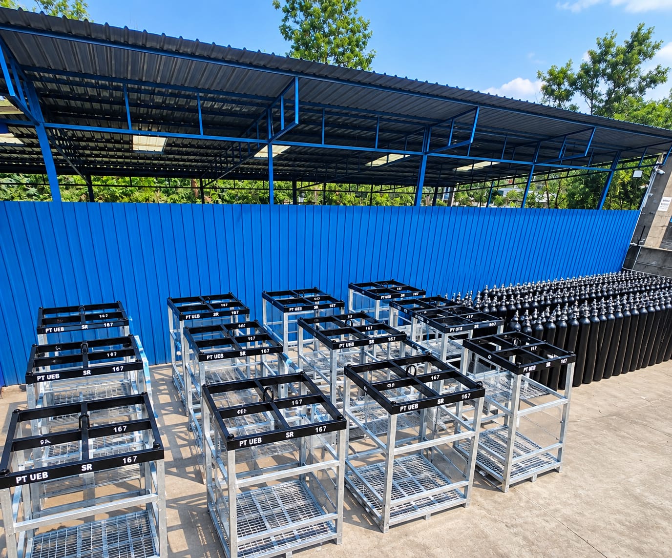 Cylinder Rack