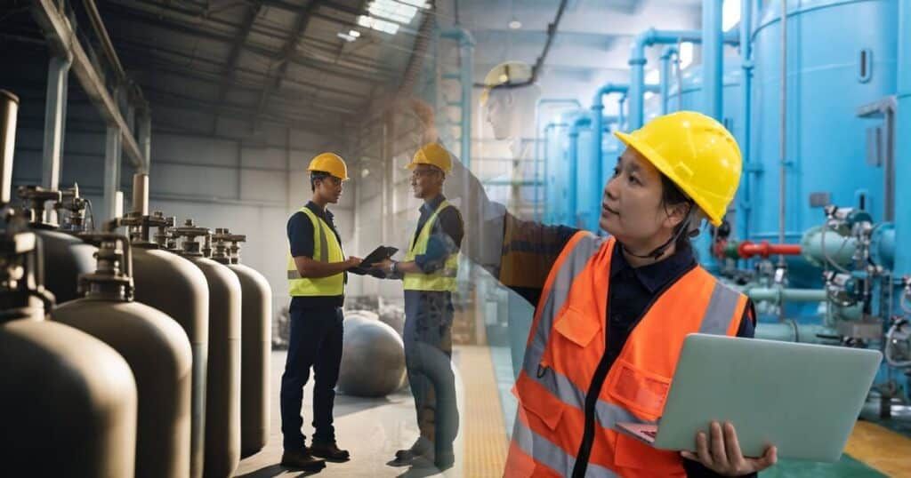Industrial workers across the sectors Unigas serves